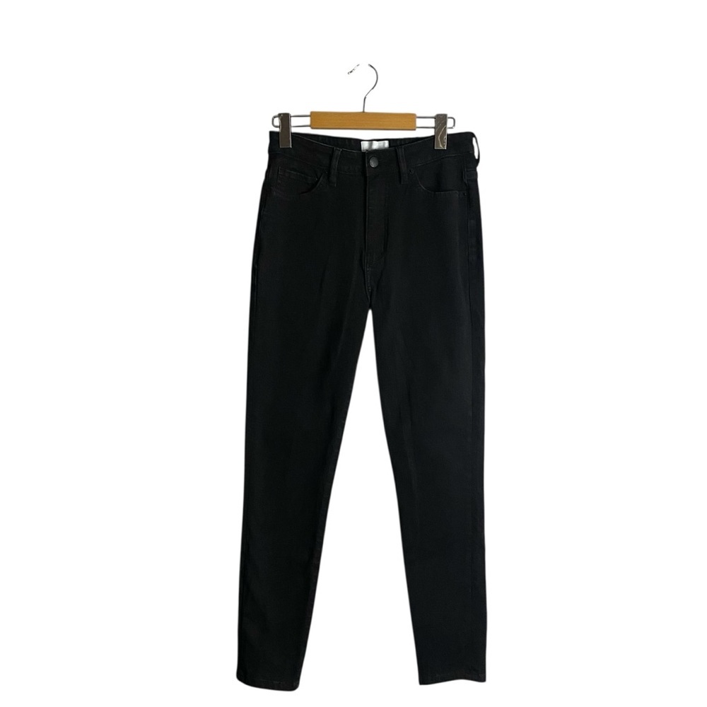 DUER Women's Black High Waisted Skinny Denim Jeans